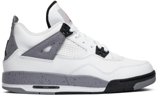 (Grade School) Jordan 4 Retro 2012 'White Cement' 408452-103